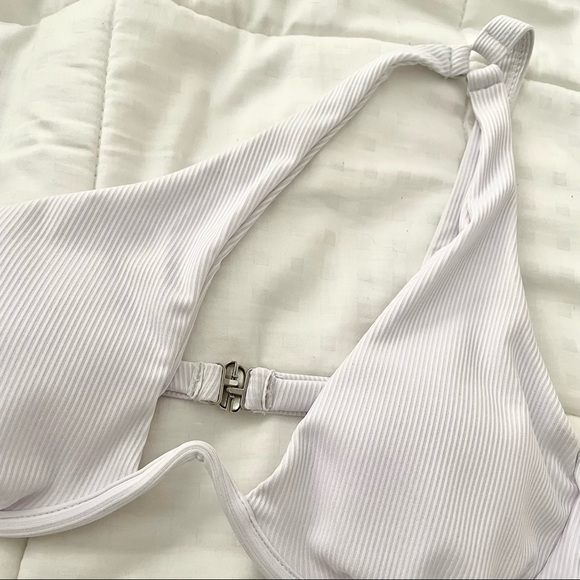 BRAND NEW White asymmetric bikini set - Picture 7 of 9